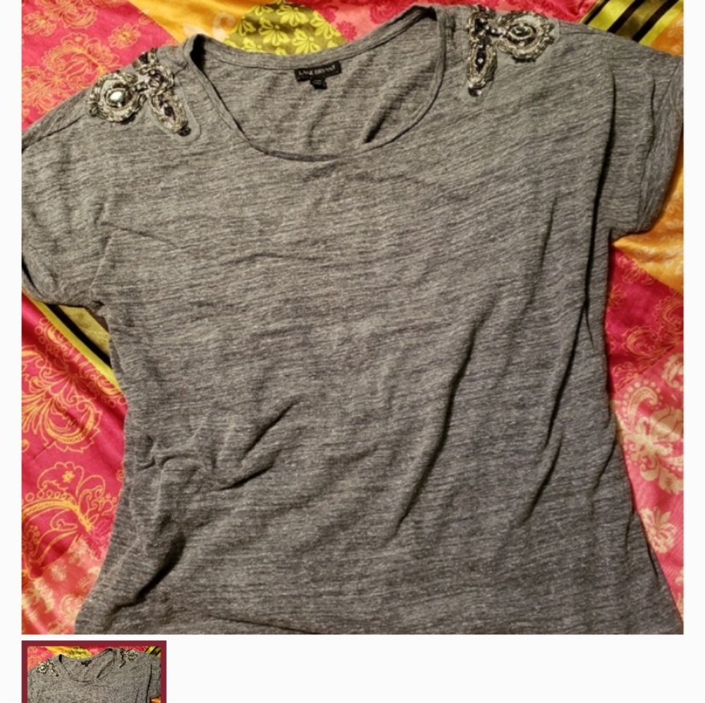 Embellished lane bryant tshirt